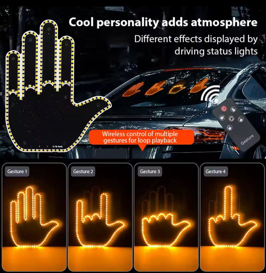LED Handgebaren Licht – Interactieve Autoverlichting met Afstandsbediening