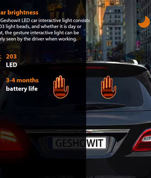 LED Handgebaren Licht – Interactieve Autoverlichting met Afstandsbediening