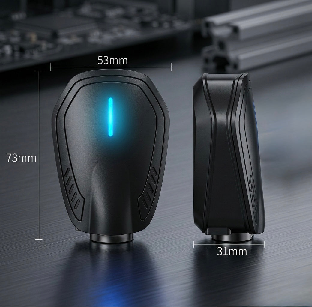 Wireless Car Door Projector LED with Country Flag - USB Rechargeable Welcome Light