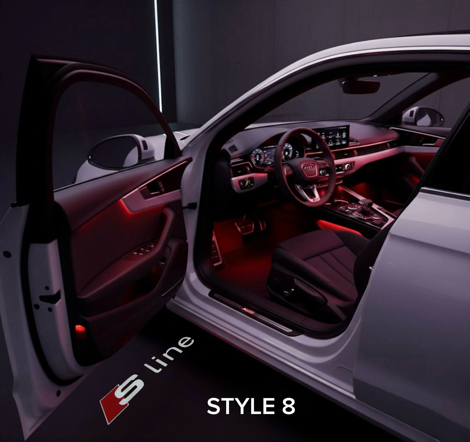 Exclusive entry lighting for Audi - Plug & Play
